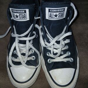 Converse Kids Black and White Sneakers